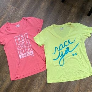 Under Armour Heat Gear Workout T-shirt Bundle